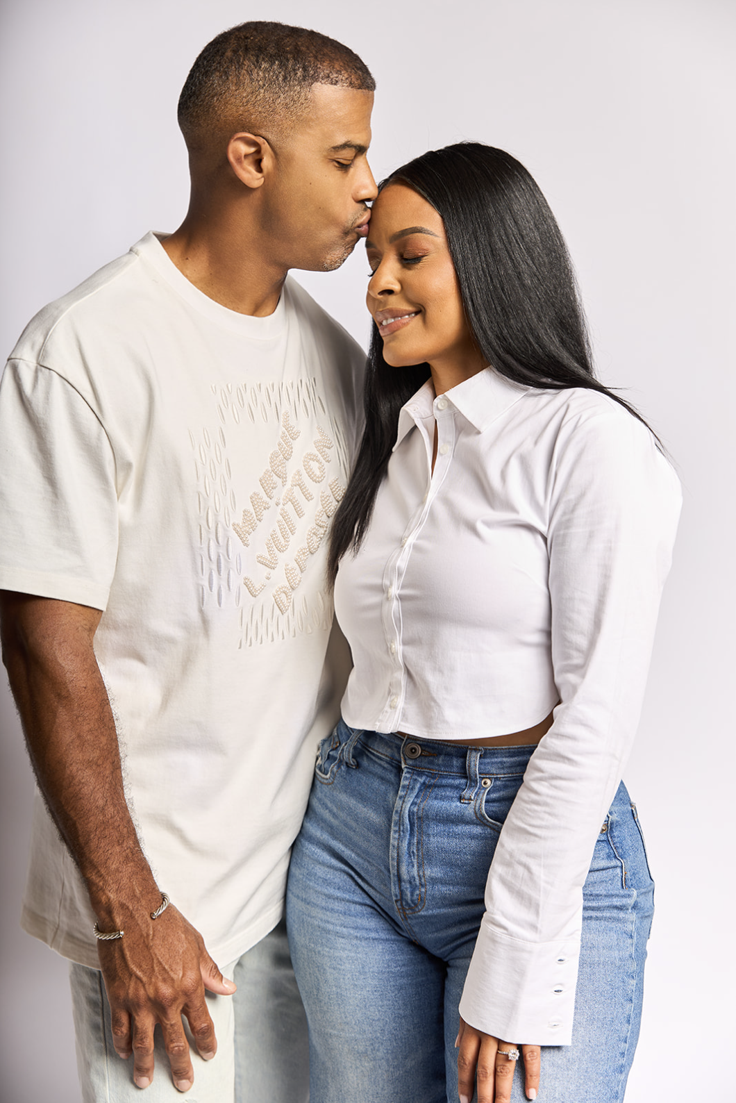 Dhayany Walker with her husband Demetrius